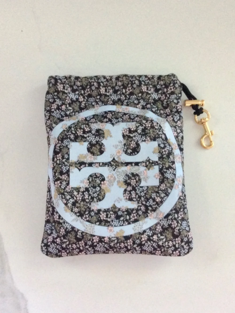Authentic TORY BURCH Rope Logo Hinged Cuff Bracelet